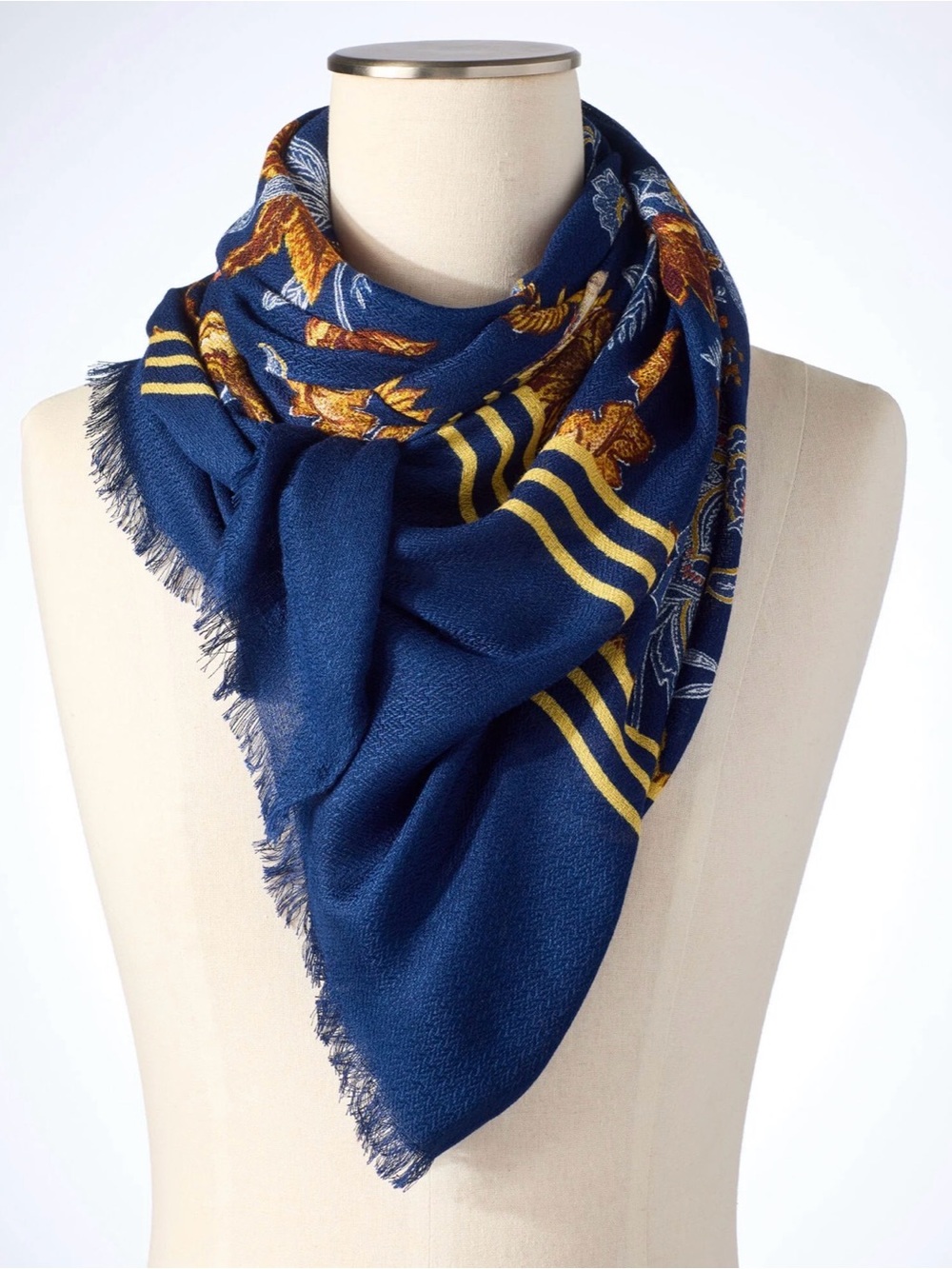 NWT Talbots Etched Toile Scarf